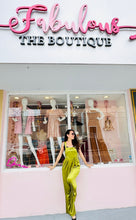 Load image into Gallery viewer, Velvet Green Jumpsuit