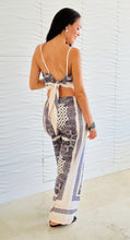 Load image into Gallery viewer, Printed Strapless Top and Pant Set