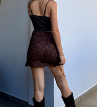 Load image into Gallery viewer, Animal Print Skirt