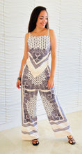 Load image into Gallery viewer, Printed Strapless Top and Pant Set