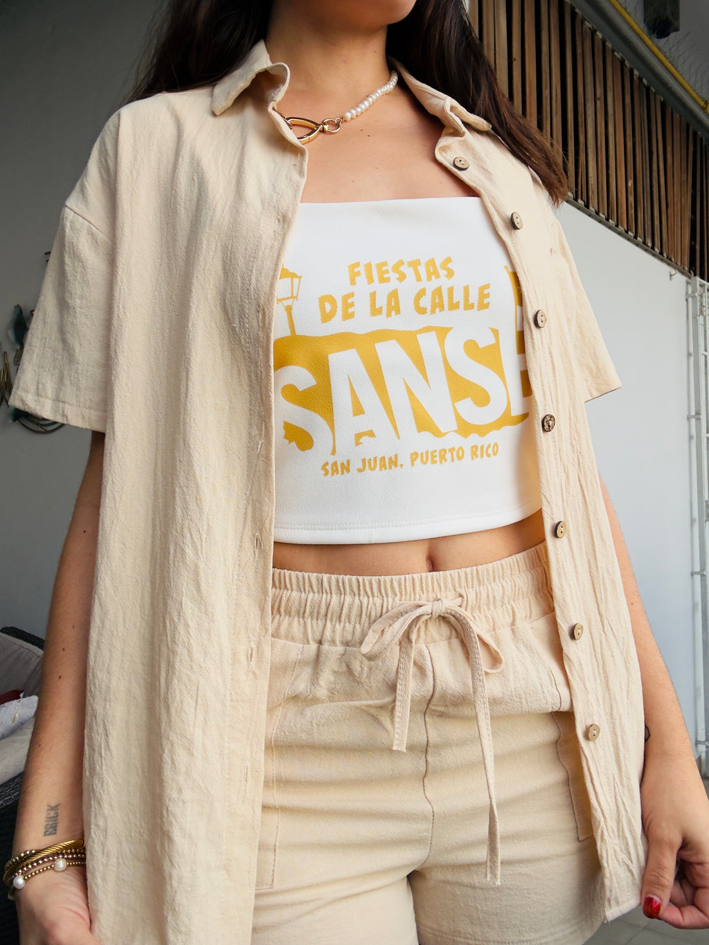 Sanse Crop Top