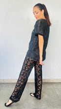 Load image into Gallery viewer, Black Lace Pants
