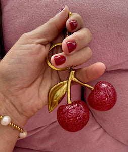 Cherry Key Ring