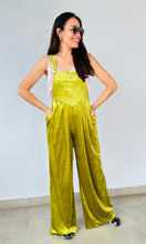 Load image into Gallery viewer, Velvet Green Jumpsuit
