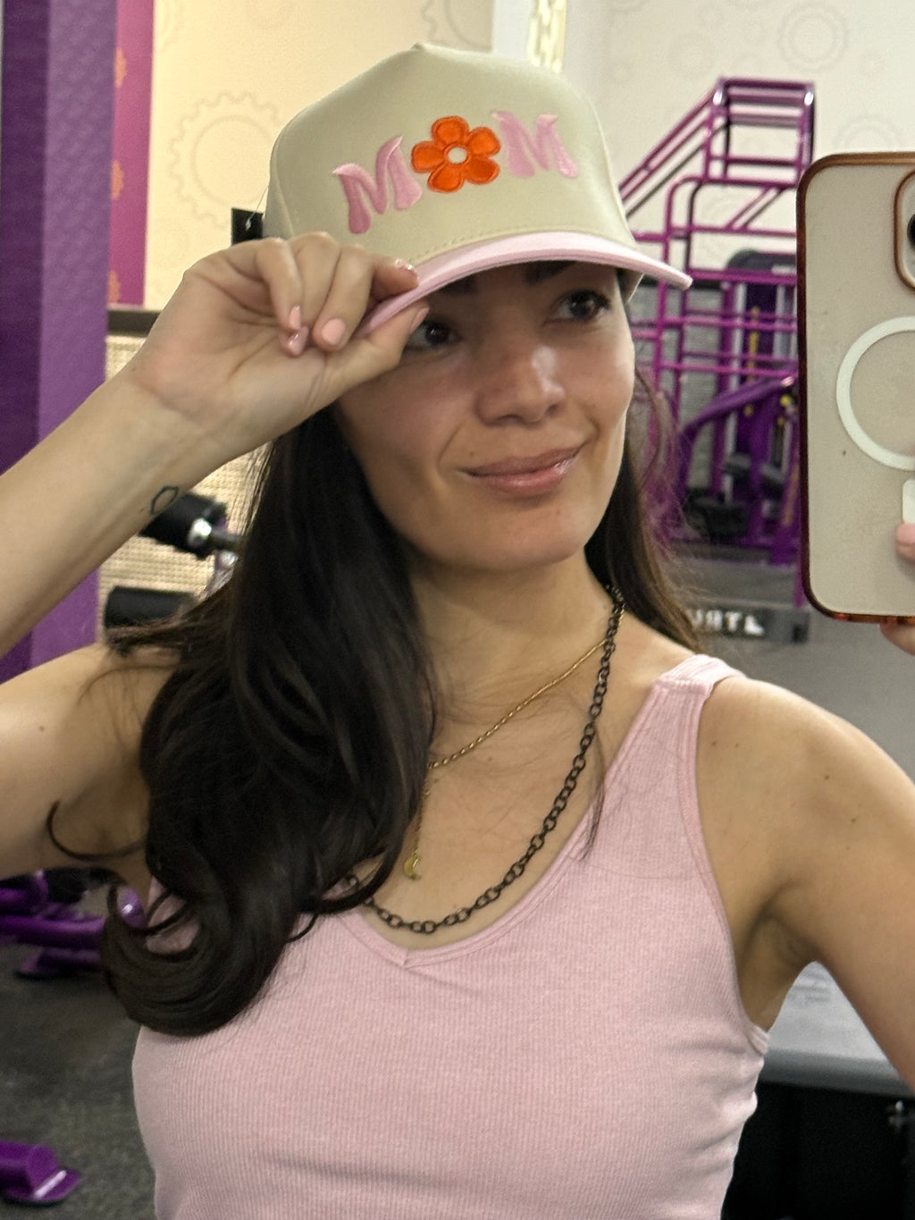 Embroidered Mom Cap