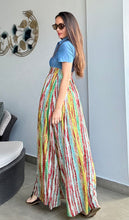 Load image into Gallery viewer, Colorful Denim Dress
