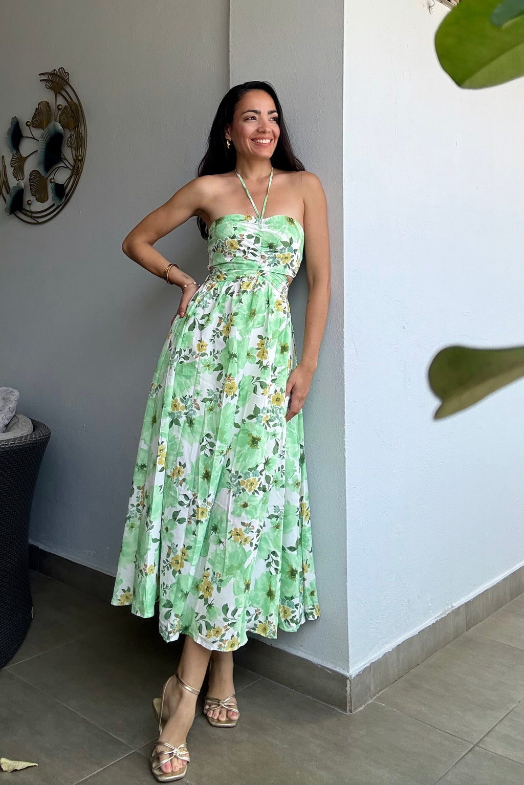 Garden Midi Dress