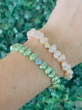 Load image into Gallery viewer, Heart &amp; Pearls Bracelet
