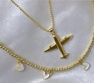 Airplane Necklace