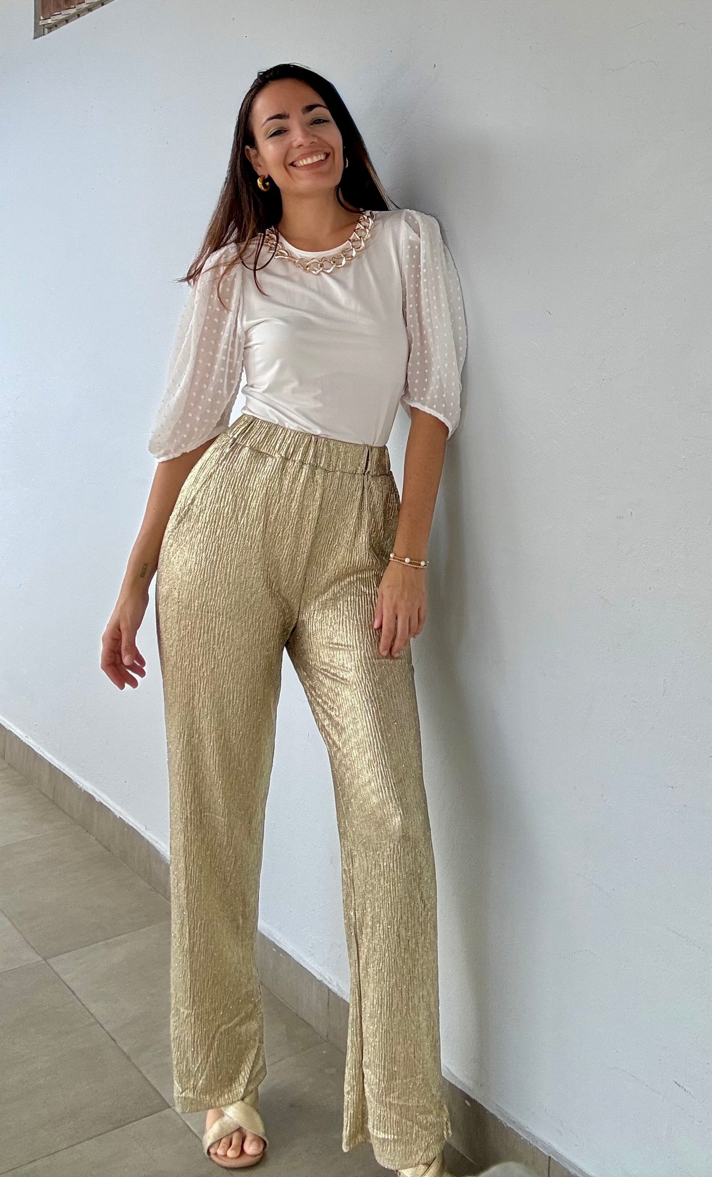 Gold Pants