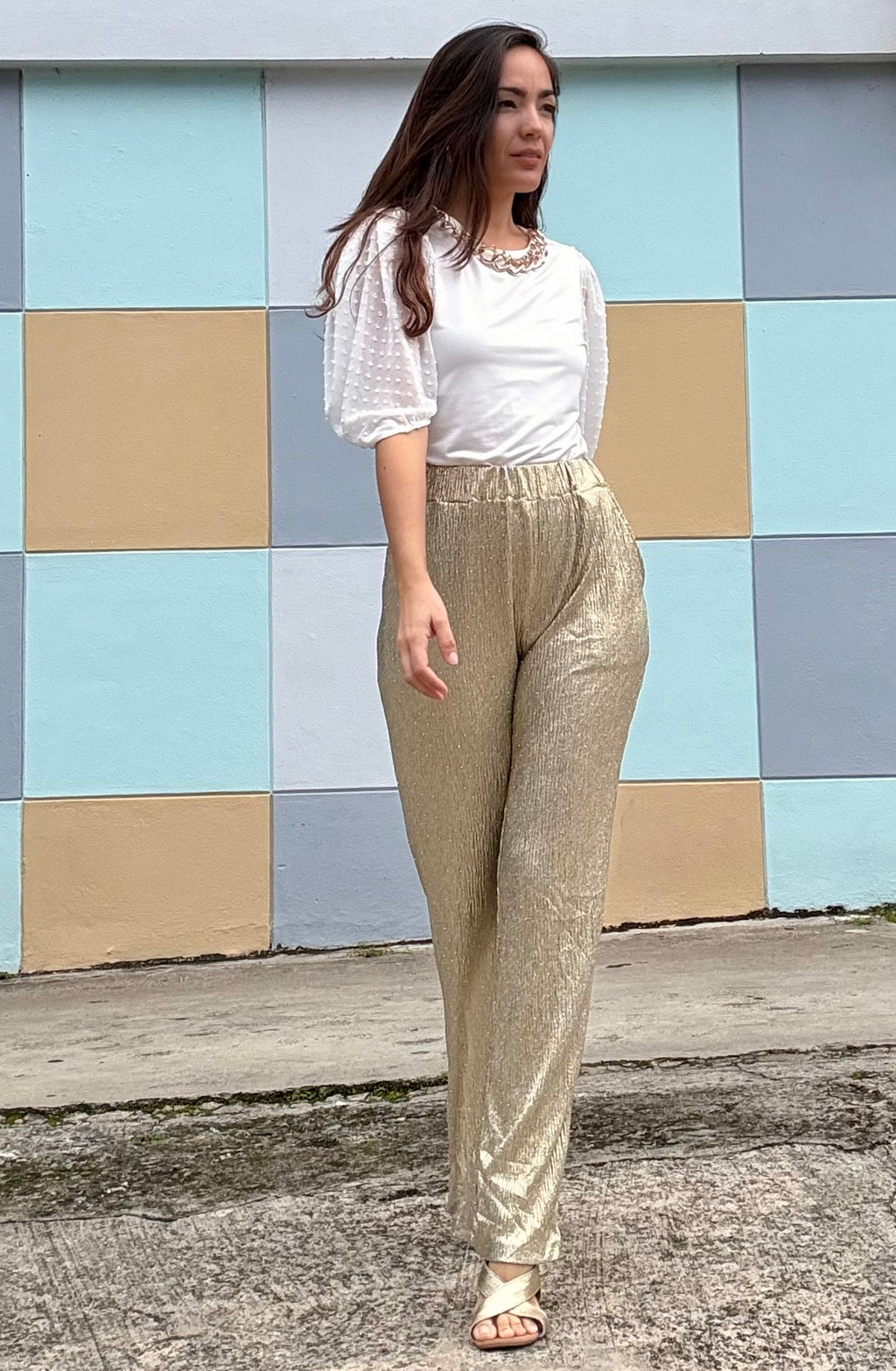Gold Pants