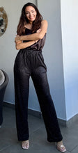 Load image into Gallery viewer, Black Glitter Pants
