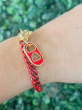 Load image into Gallery viewer, Red Soda Bracelet
