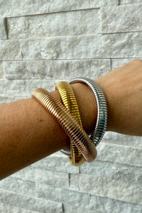 Tricolor Interwined Bracelet