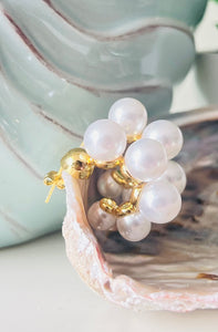 Bold Pearls Earrings