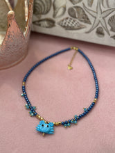 Load image into Gallery viewer, Blue Crab Crystal Necklace
