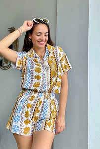 Beach Resort Short & Top Set