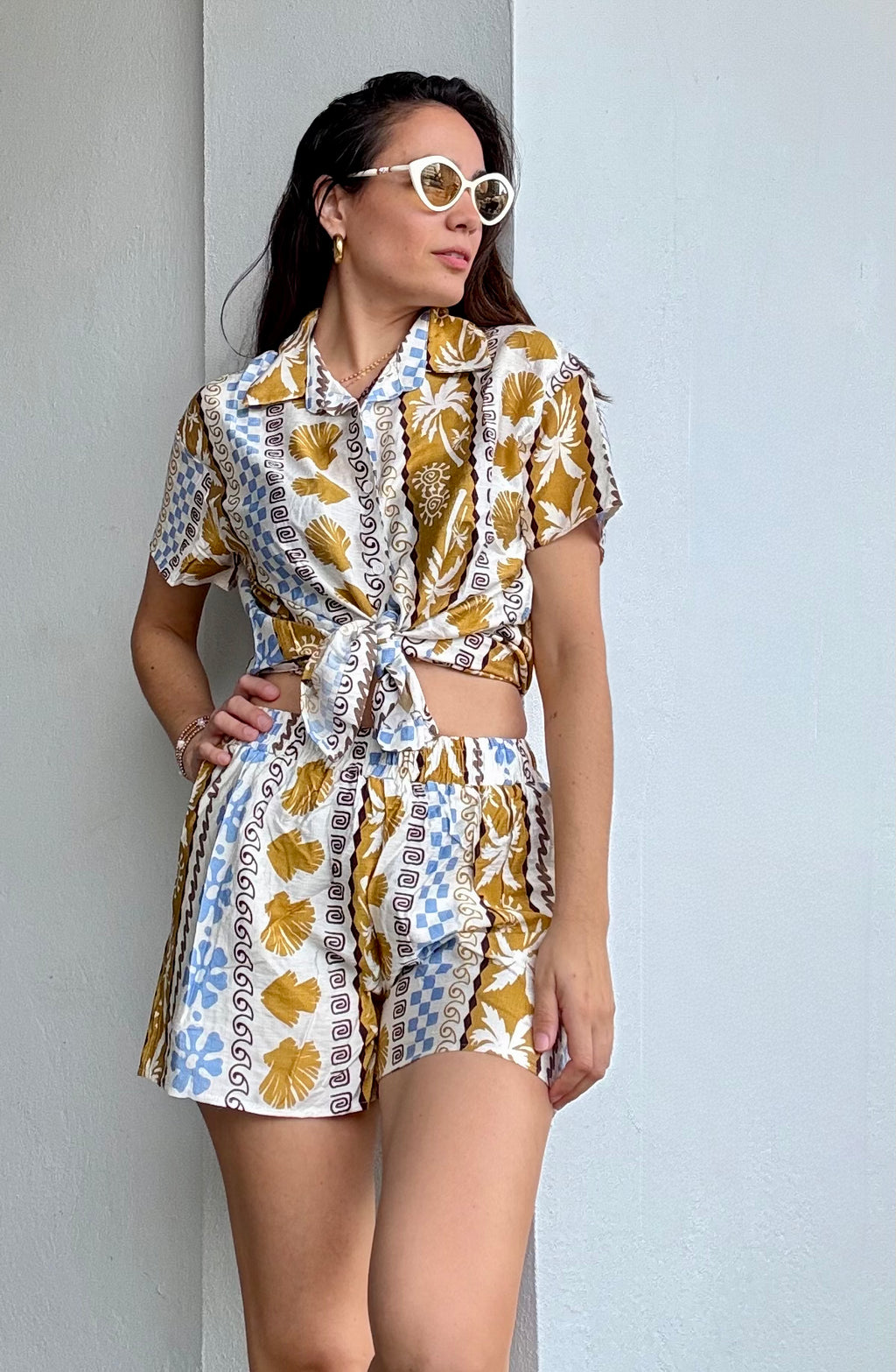 Beach Resort Short & Top Set