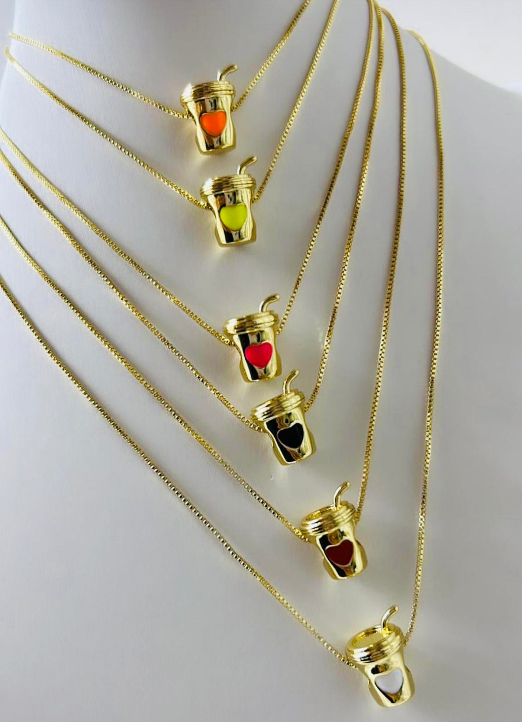 Coffee Tumbler Necklace