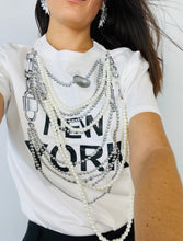 Load image into Gallery viewer, New York Pearls Necklace Tshirt
