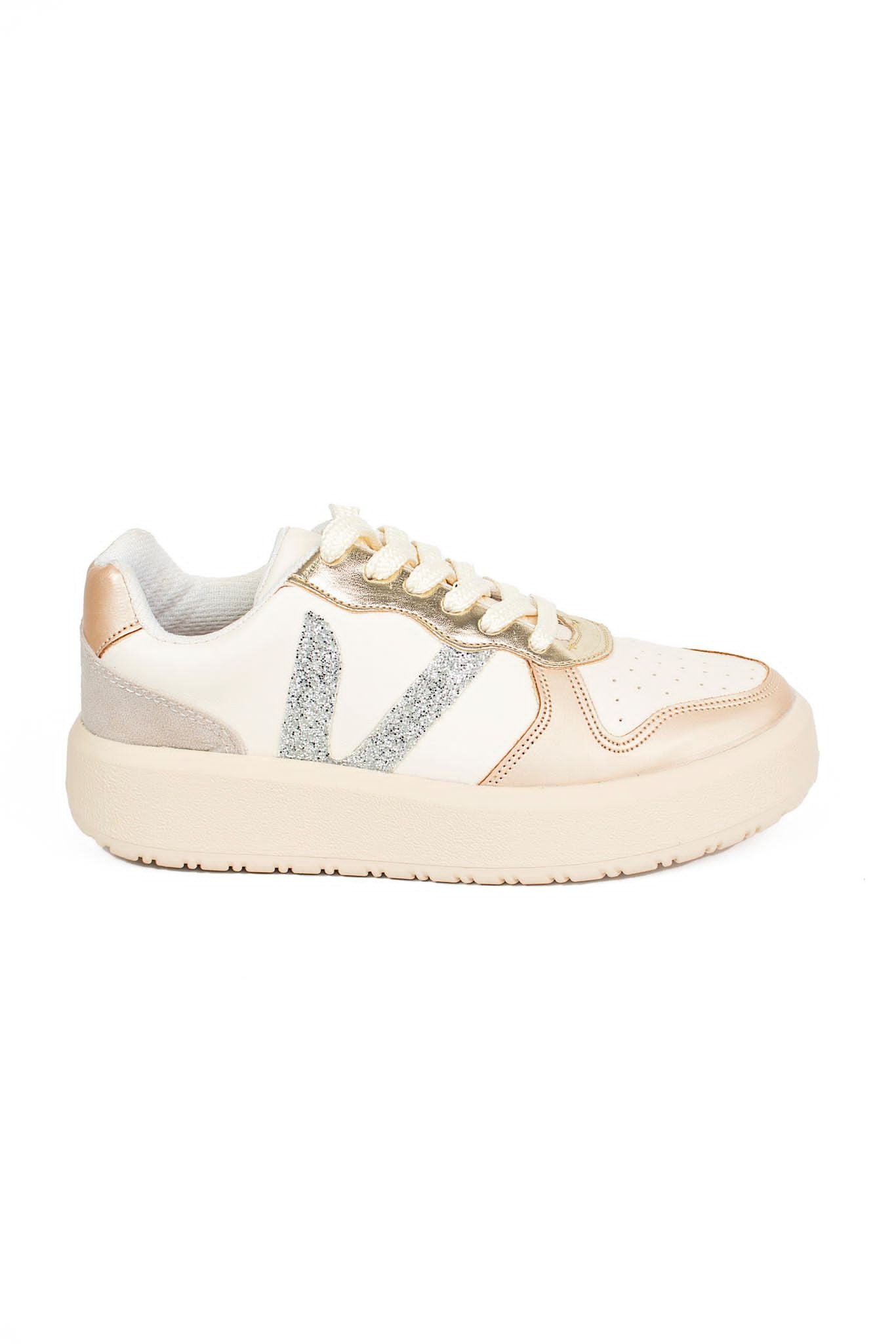 Metallic Trio Makers Sneakers