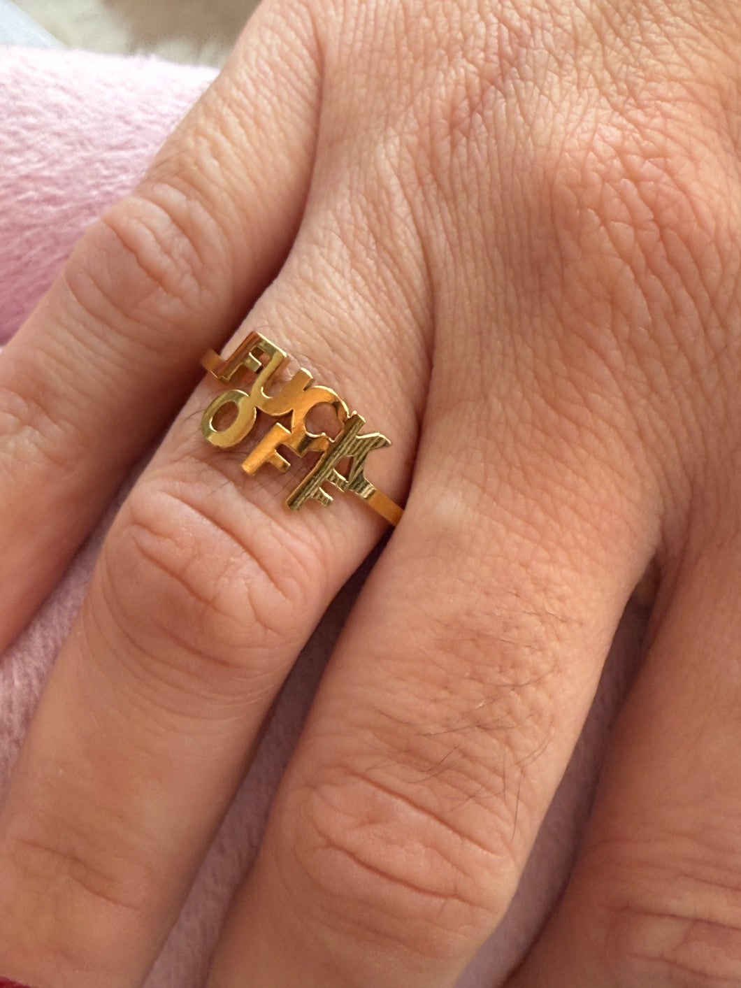 F off Ajustable Rings