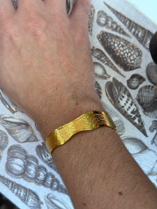 Gold Bracelet Cuff