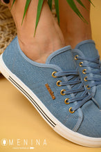 Load image into Gallery viewer, Denim Fabulous Sneakers
