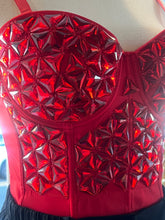 Load image into Gallery viewer, Ruby Bustier Top
