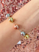 Load image into Gallery viewer, Tri Color Round Bracelet
