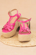 Load image into Gallery viewer, Barbie Pink Wedges
