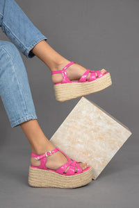 Barbie Pink Wedges