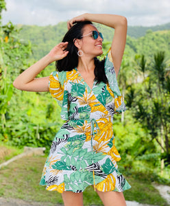 Tropical Mini Dress