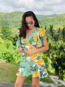 Tropical Mini Dress