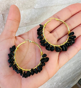 Gold Hoop Earrings