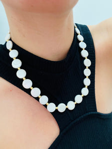 Flat Pearls Necklace