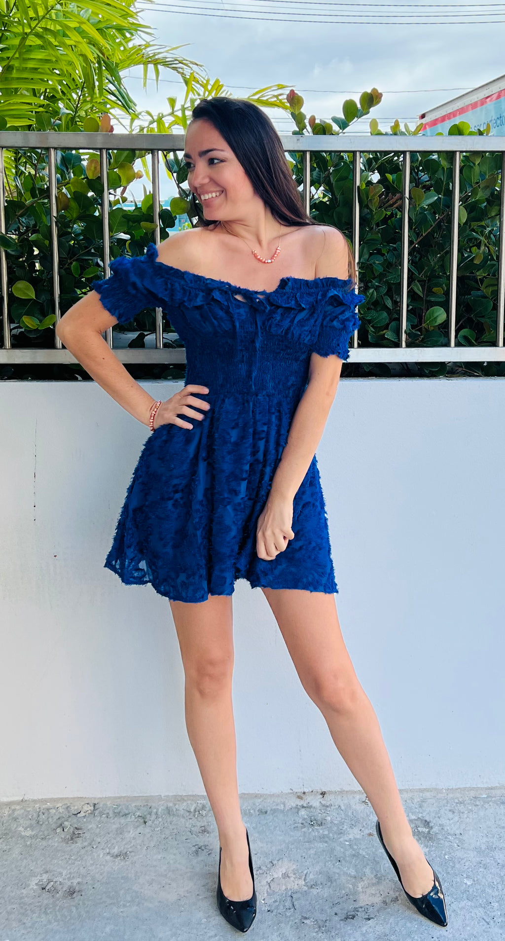 Blue Christmas Dress