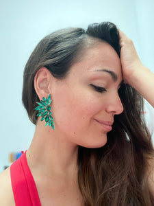 Crystal Wings Earrings