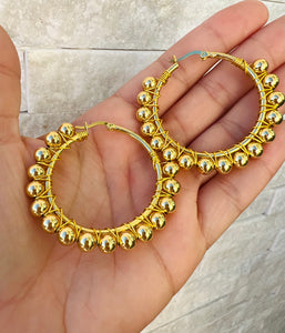 Gold Hoop Earrings