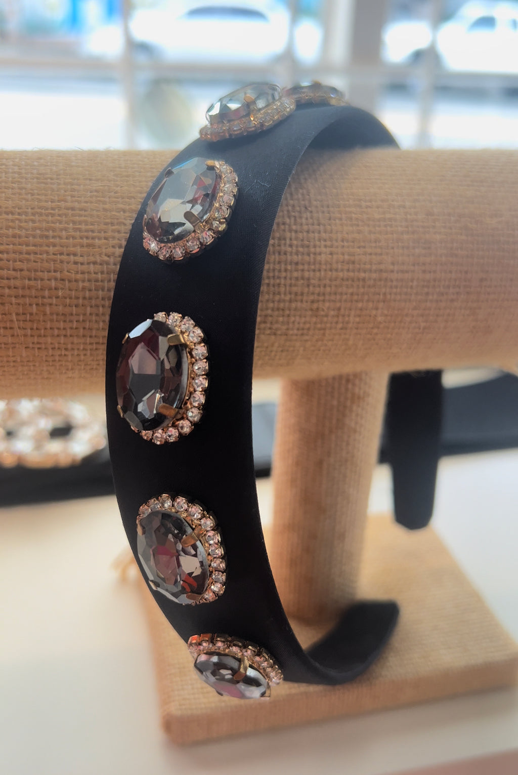Black Jewerly Headband