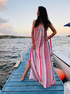 Multicolor Maxi Dress