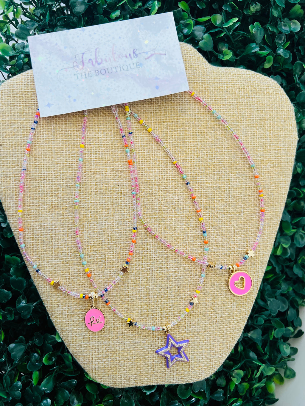 Beads Short Necklace