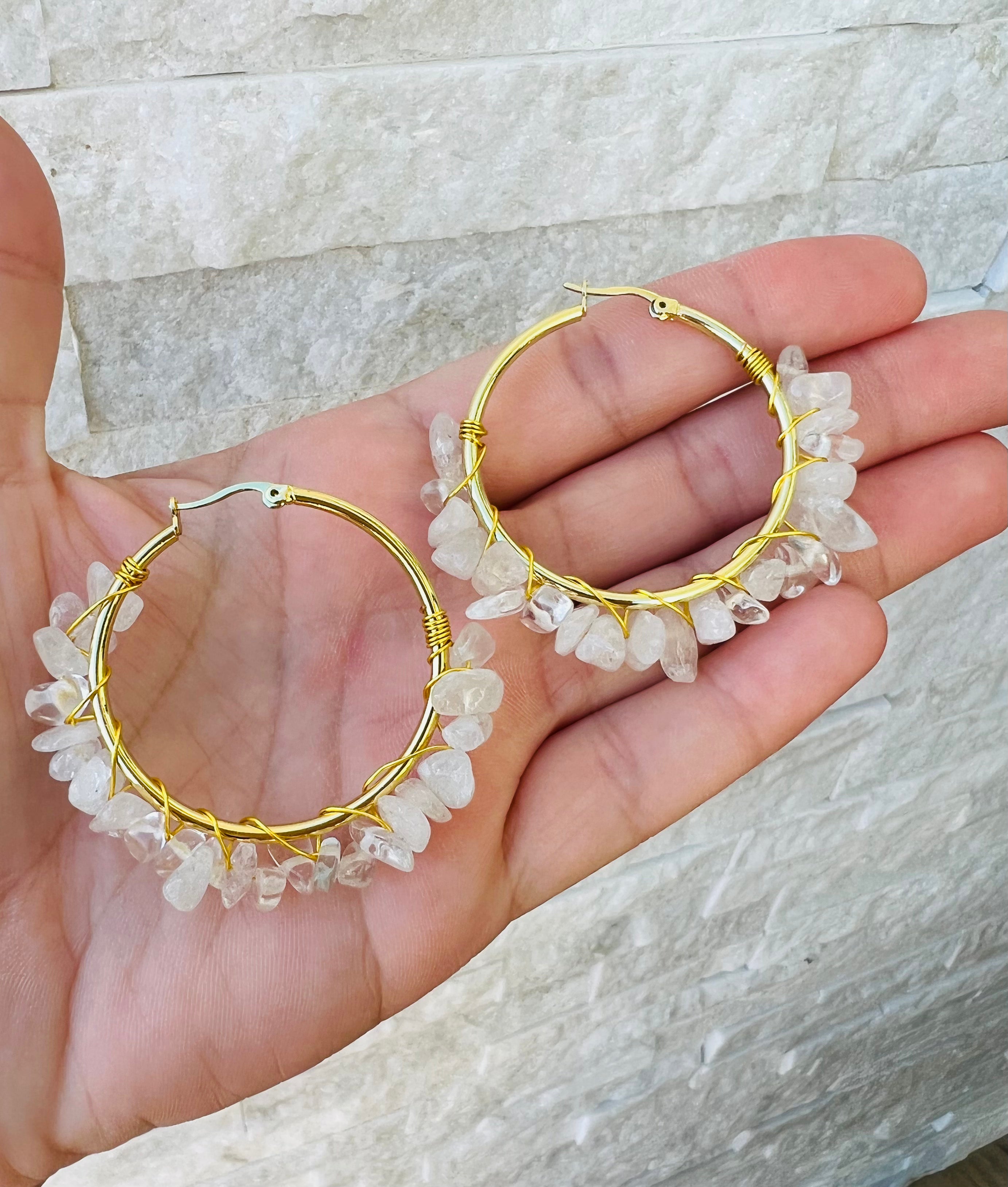 Gold Hoop Earrings