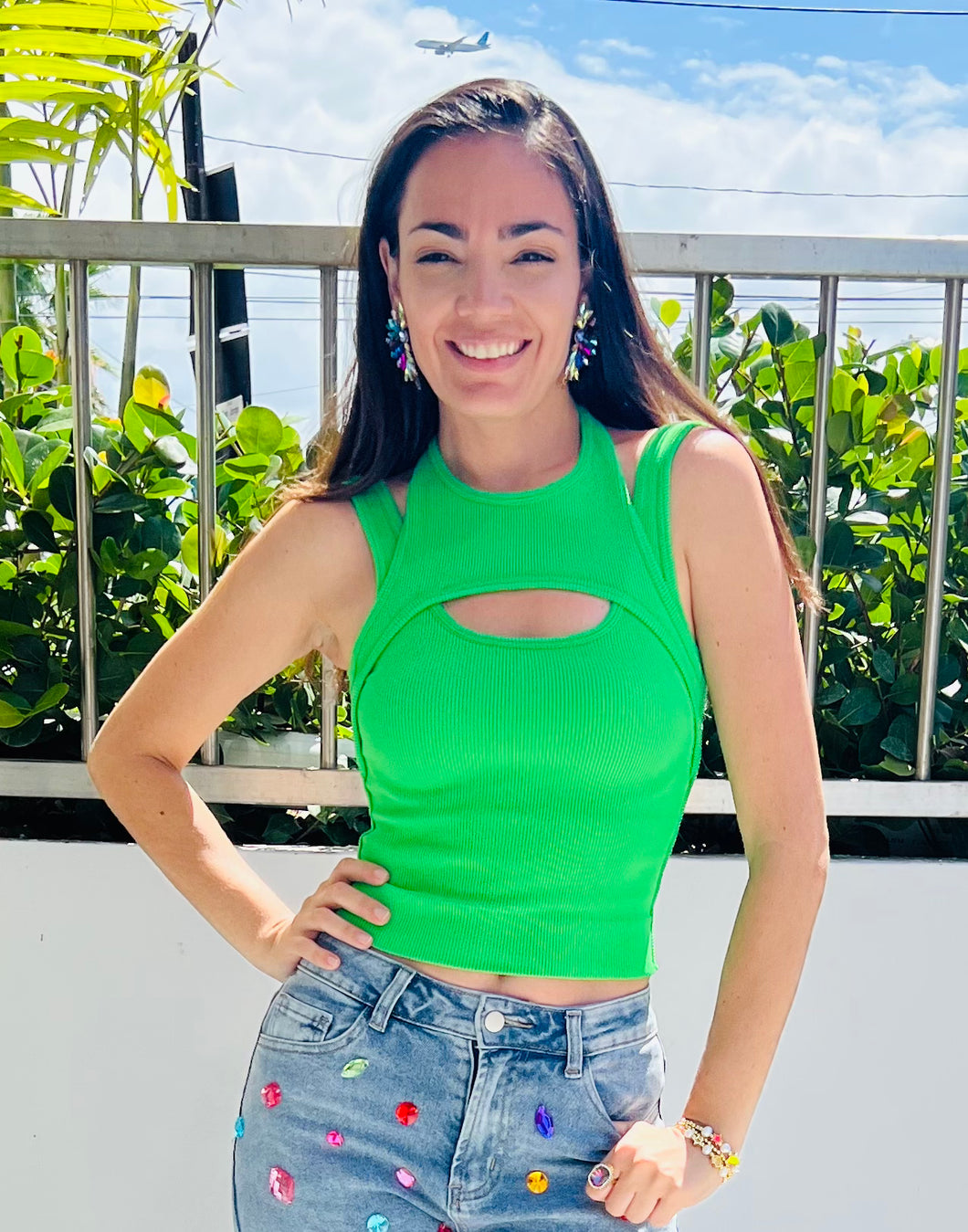 Green Basic Top