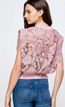 Load image into Gallery viewer, Rose Lace Top
