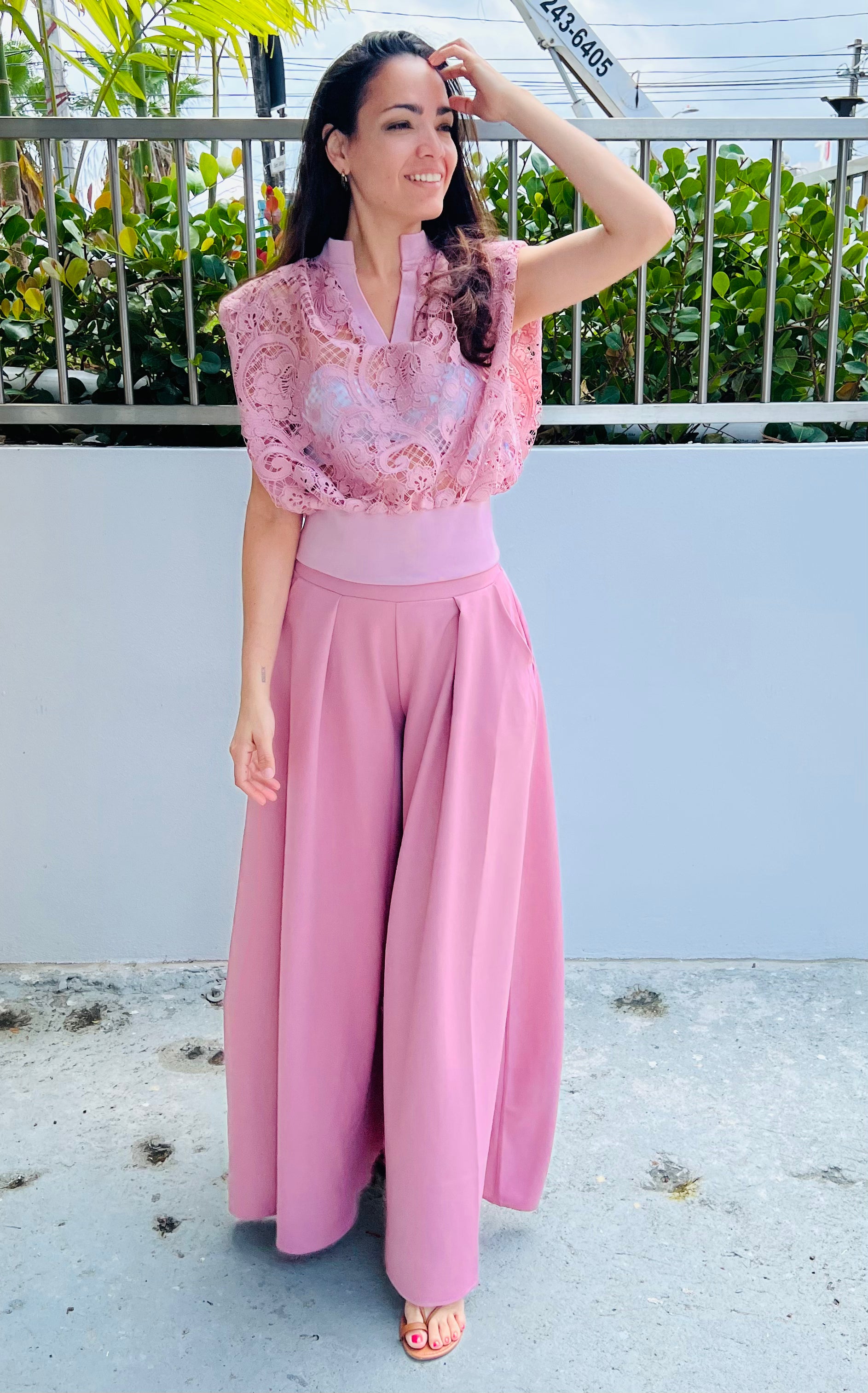 Dusty Rose Palazzo
