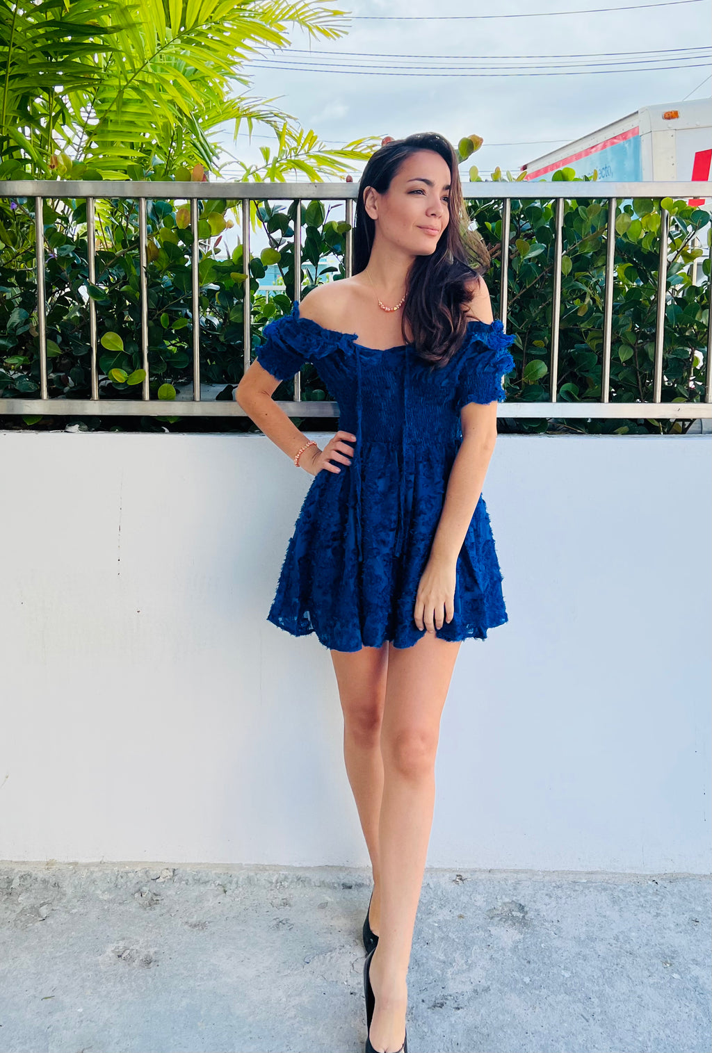 Blue Christmas Dress