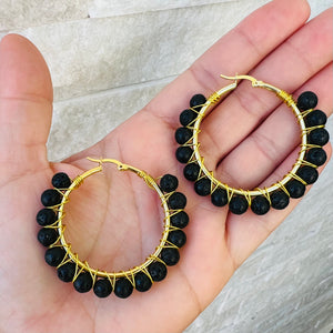 Gold Hoop Earrings