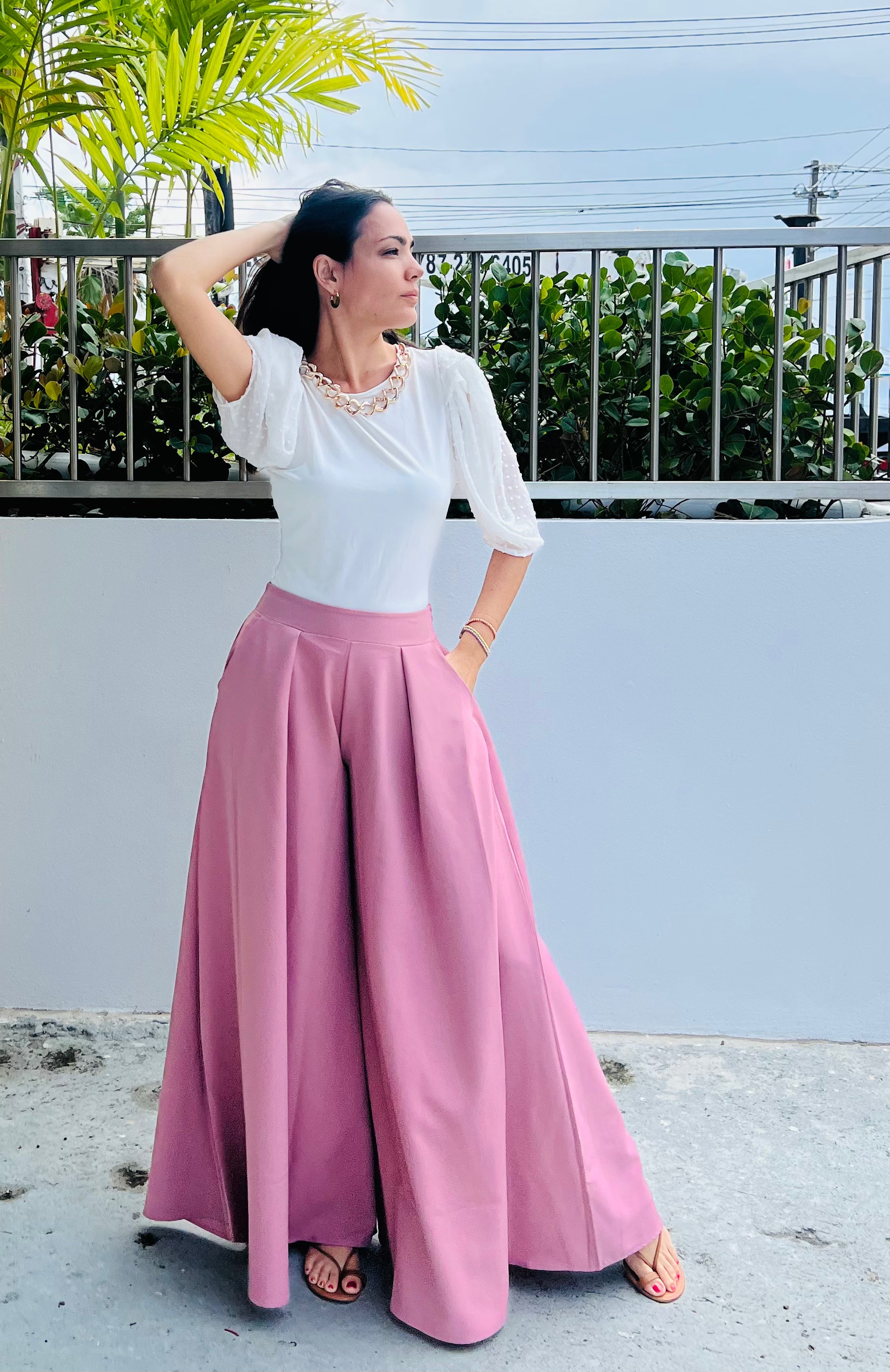 Dusty Rose Palazzo