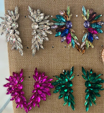 Load image into Gallery viewer, Crystal Wings Earrings
